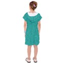 Green Denim Kids  Drop Waist Dress View2