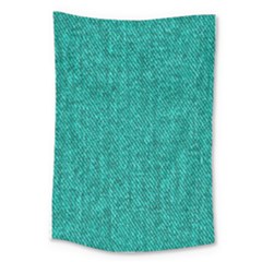 Green Denim Large Tapestry