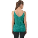 Green Denim Chiffon Cami View2