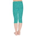 Green Denim Kids  Capri Leggings  View2