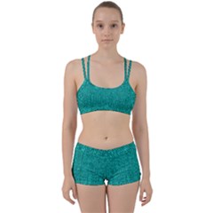 Green Denim Perfect Fit Gym Set