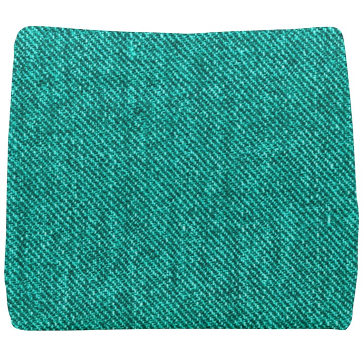 Green Denim Seat Cushion