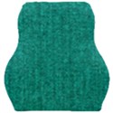 Green Denim Car Seat Velour Cushion  View1