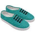 Green Denim Women s Classic Low Top Sneakers View3