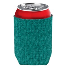 Green Denim Thermal Can Holder