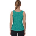 Green Denim Velvet Tank Top View2