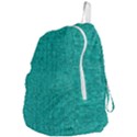 Green Denim Foldable Lightweight Backpack View4