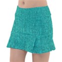 Green Denim Tennis Skorts View1