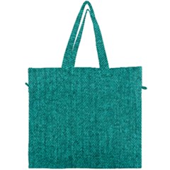 Green Denim Canvas Travel Bag by ArtsyWishy