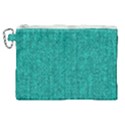 Green Denim Canvas Cosmetic Bag (XL) View1