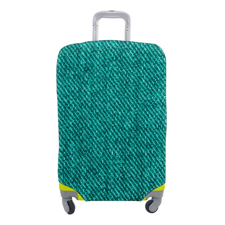 Green Denim Luggage Cover (Small)