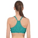 Green Denim Basic Training Sports Bra View2