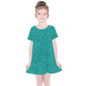 Green Denim Kids  Simple Cotton Dress View1