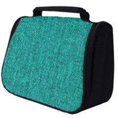 Green Denim Full Print Travel Pouch (Big)