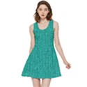 Green Denim Inside Out Reversible Sleeveless Dress View1