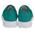 Green Denim Kids  Velcro No Lace Shoes View4