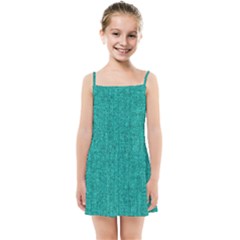 Green Denim Kids  Summer Sun Dress