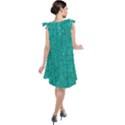 Green Denim Tie Up Tunic Dress View2