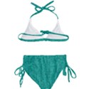 Green Denim Kids  Classic Bikini Set View2