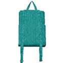 Green Denim Buckle Everyday Backpack View3