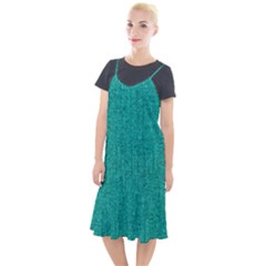 Green Denim Camis Fishtail Dress by ArtsyWishy