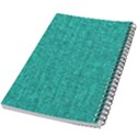 Green Denim 5.5  x 8.5  Notebook View2