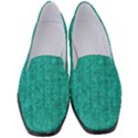 Green Denim Women s Classic Loafer Heels View1