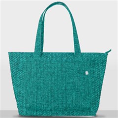 Green Denim Back Pocket Shoulder Bag 