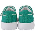 Green Denim Kids  Velcro Strap Shoes View4