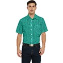 Green Denim Men s Short Sleeve Pocket Shirt  View1