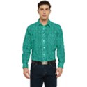 Green Denim Men s Long Sleeve Pocket Shirt  View1