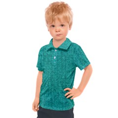 Yellow Denim Design  Kids  Polo Tee