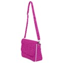 Pink Denim Design  Shoulder Bag with Back Zipper View2