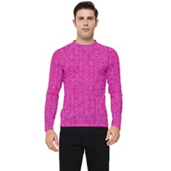 Pink Denim Design  Men s Long Sleeve Rash Guard