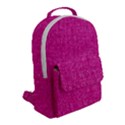 Pink Denim Design  Flap Pocket Backpack (Small) View2