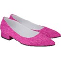 Pink Denim Design  Women s Low Heels View3