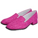 Pink Denim Design  Women s Classic Loafer Heels View2