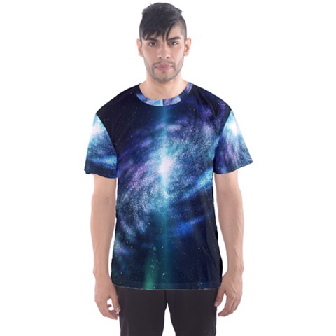 The Galaxy Men s Sport Mesh Tee by ArtsyWishy