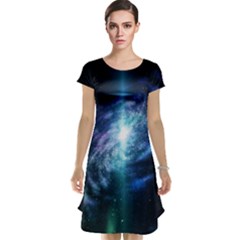 The Galaxy Cap Sleeve Nightdress by ArtsyWishy