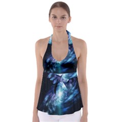 The Galaxy Babydoll Tankini Top by ArtsyWishy