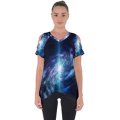 The Galaxy Cut Out Side Drop Tee by ArtsyWishy