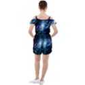 The Galaxy Ruffle Cut Out Chiffon Playsuit View2