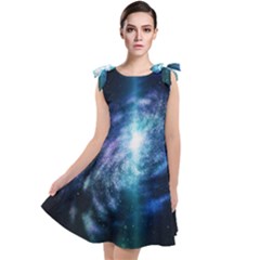 The Galaxy Tie Up Tunic Dress by ArtsyWishy