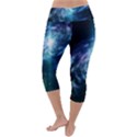 The Galaxy Lightweight Velour Capri Yoga Leggings View4