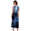 The Galaxy V-Neck Chiffon Maxi Dress View2