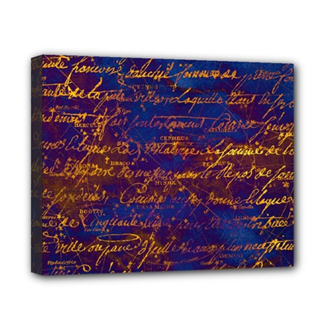 Majestic Purple And Gold Design Canvas 10  x 8  (Stretched)