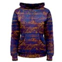 Majestic Purple And Gold Design Women s Pullover Hoodie View1