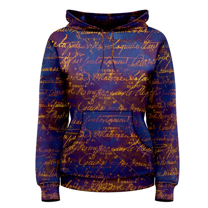 Majestic Purple And Gold Design Women s Pullover Hoodie