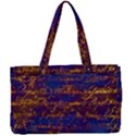 Majestic Purple And Gold Design Canvas Work Bag View1