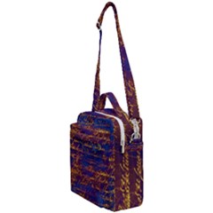 Majestic Purple And Gold Design Crossbody Day Bag by ArtsyWishy